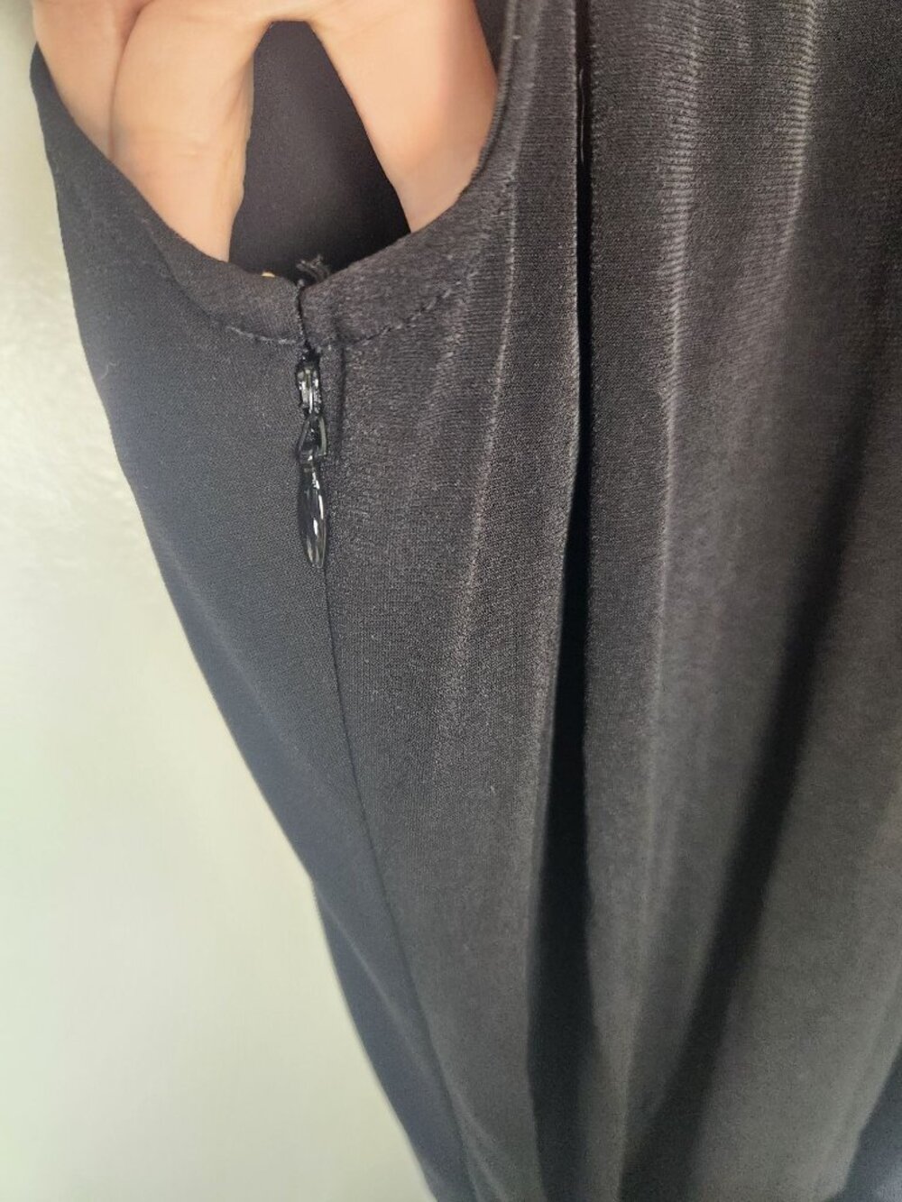 Michael Kors Women's Sz. S Black Crop Belted Sleveless Jumpsuit - Picture 5 of 7